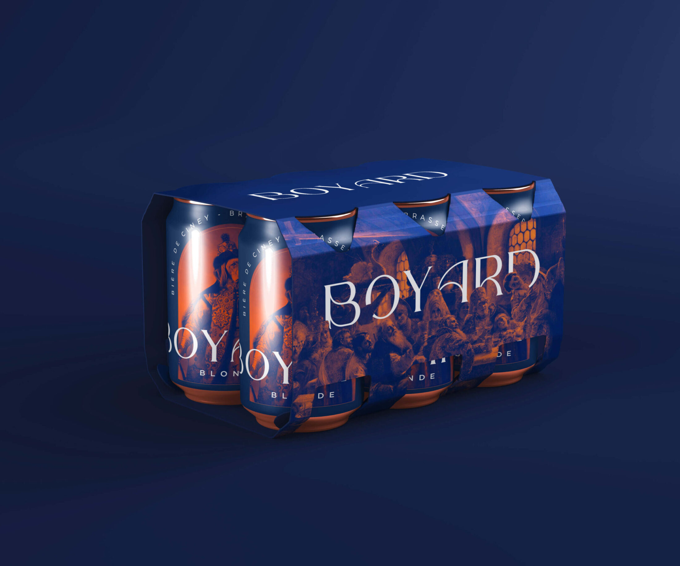 packaging cannette bière boyard